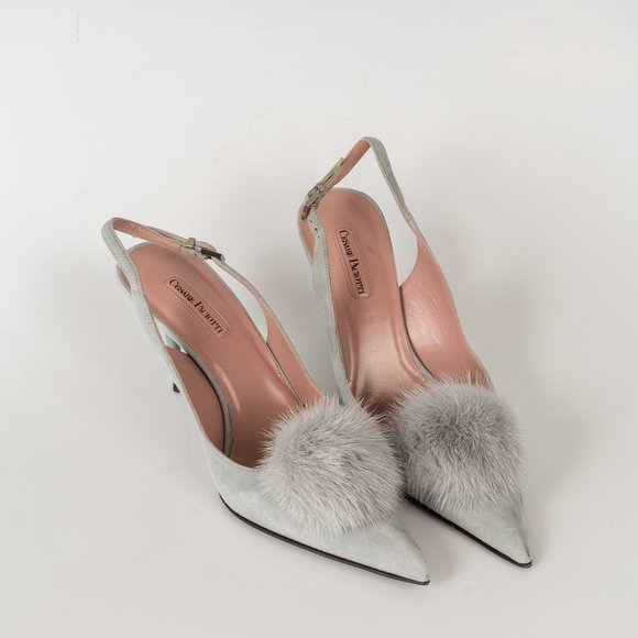 Cesare Paciotti Shoes - NWB Cesare Paciotti suede/mink pumps - 40